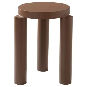 Jen Po Omezenou Doba Hnědý kovový odkládací stolek SALA 36 cm