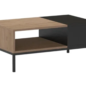 Konferenční stolek Cailin 90 x 56 cm s dřevěným dekorem Top Prodej