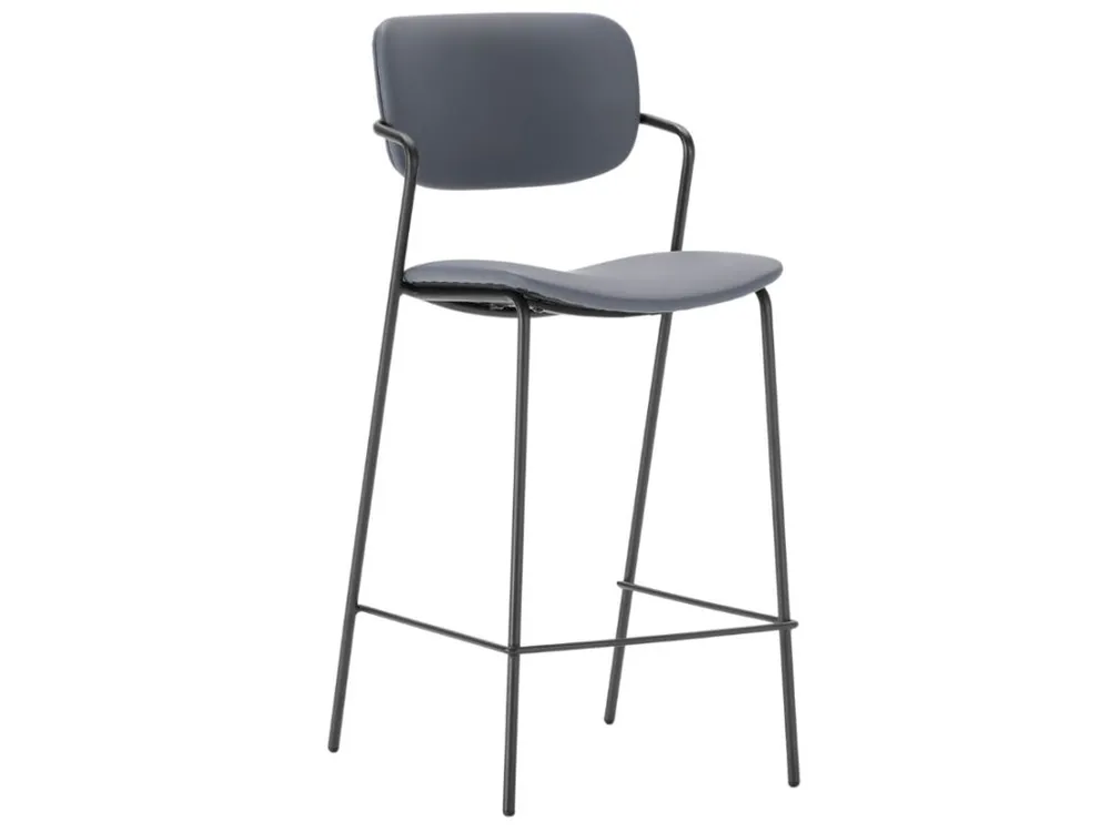 Expresní Doručení Koženková barová židle Maika 68 cm
