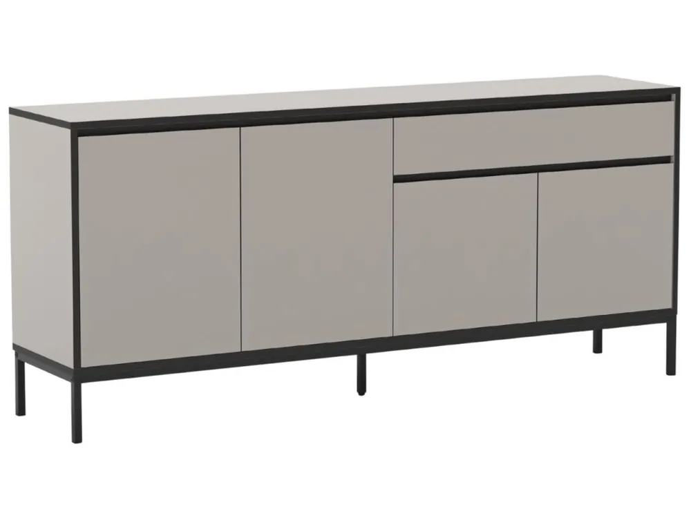 Krémová lakovaná komoda Lorenza 180 x 40 cm Nejlepší Cena