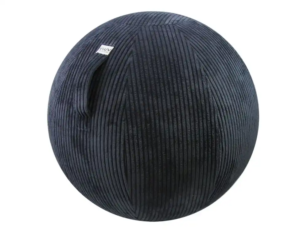 Manšestrový sedací / gymnastický míč BOL VLIP Ø 65 cm Nová Kolekce