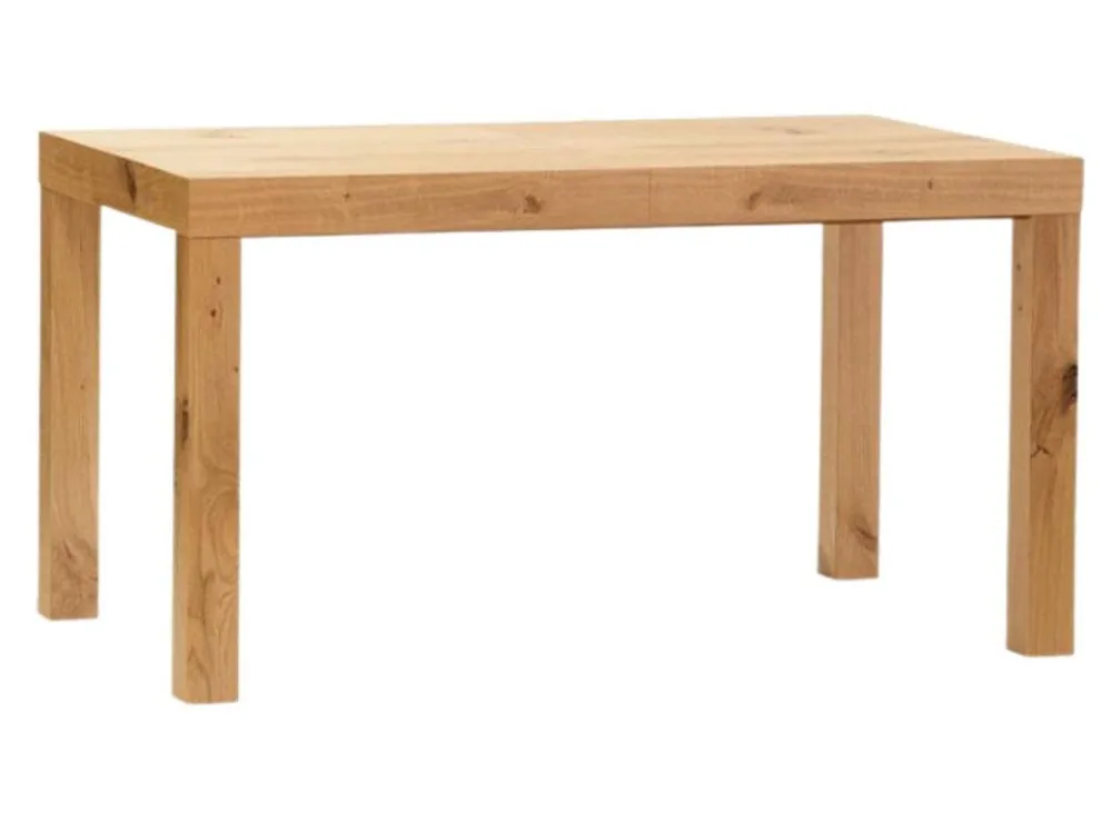 Cenově Výhodný Masivní dubový rozkládací jídelní stůl Rolly 160 x 90 cm