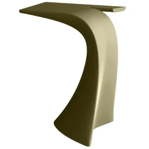 Autentický Matně khaki zelený plastový barový stůl WING 76 x 50 cm