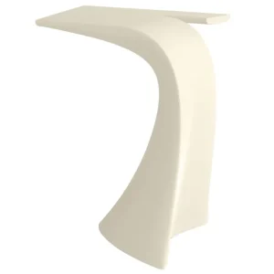 Matně světle béžový plastový barový stůl WING 76 x 50 cm Tovární Cena