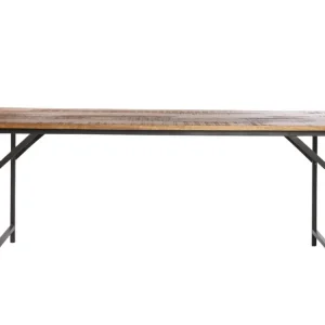 Mangový skládací jídelní stůl Party 180 x 80 cm Rychlé Dodání