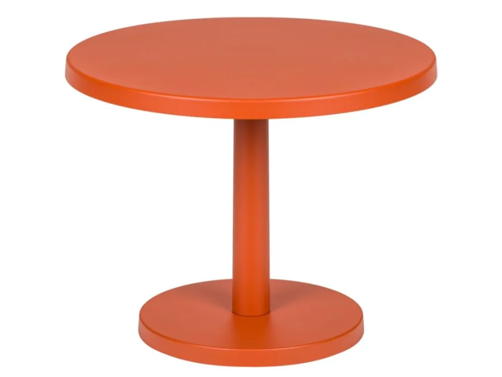 Oranžový kovový odkládací stolek Odo 52 cm Kup Teď