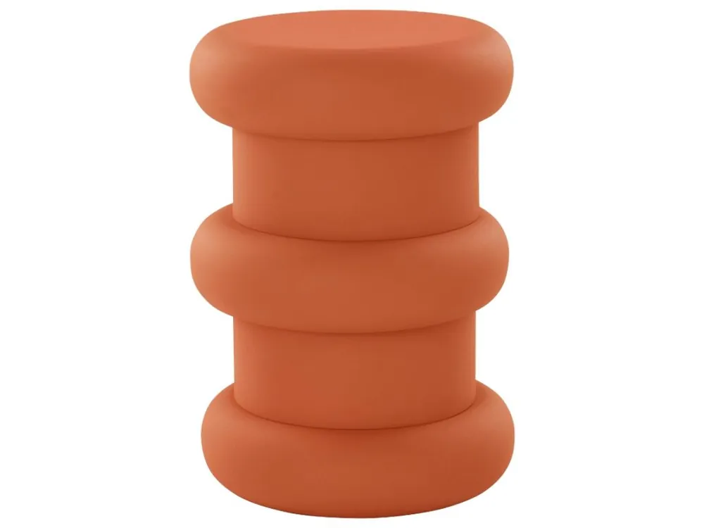 Oranžový kovový odkládací stolek TIMARU 33 cm Kup Teď