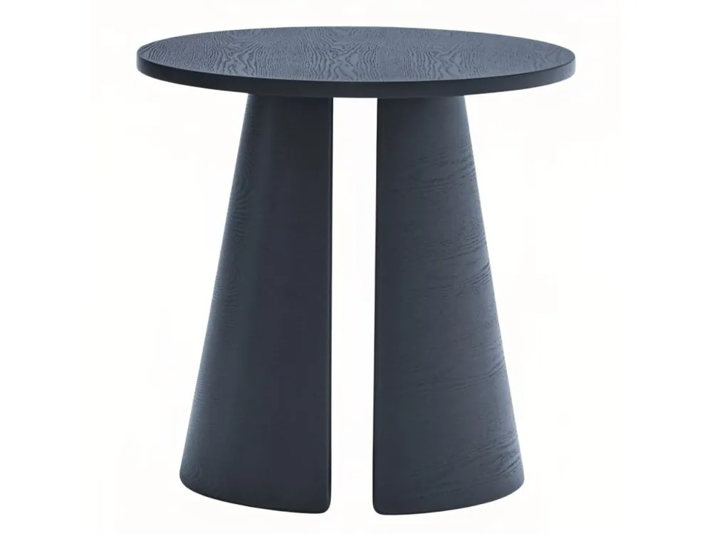 Ověřený Modrý kulatý odkládací stolek Teulat Cep 50 cm
