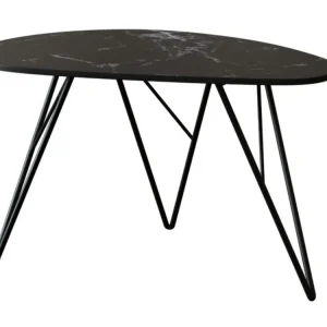 Mramorový konferenční stolek Cecina 60 x 40 cm Cenový Hit