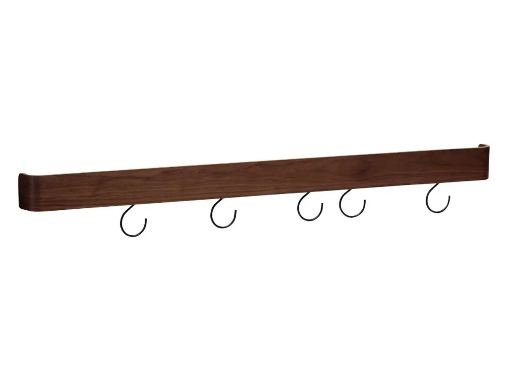 Ořechový nástěnný věšák DAN-FORM Protopia 120 x 6 cm Expresní Doručení