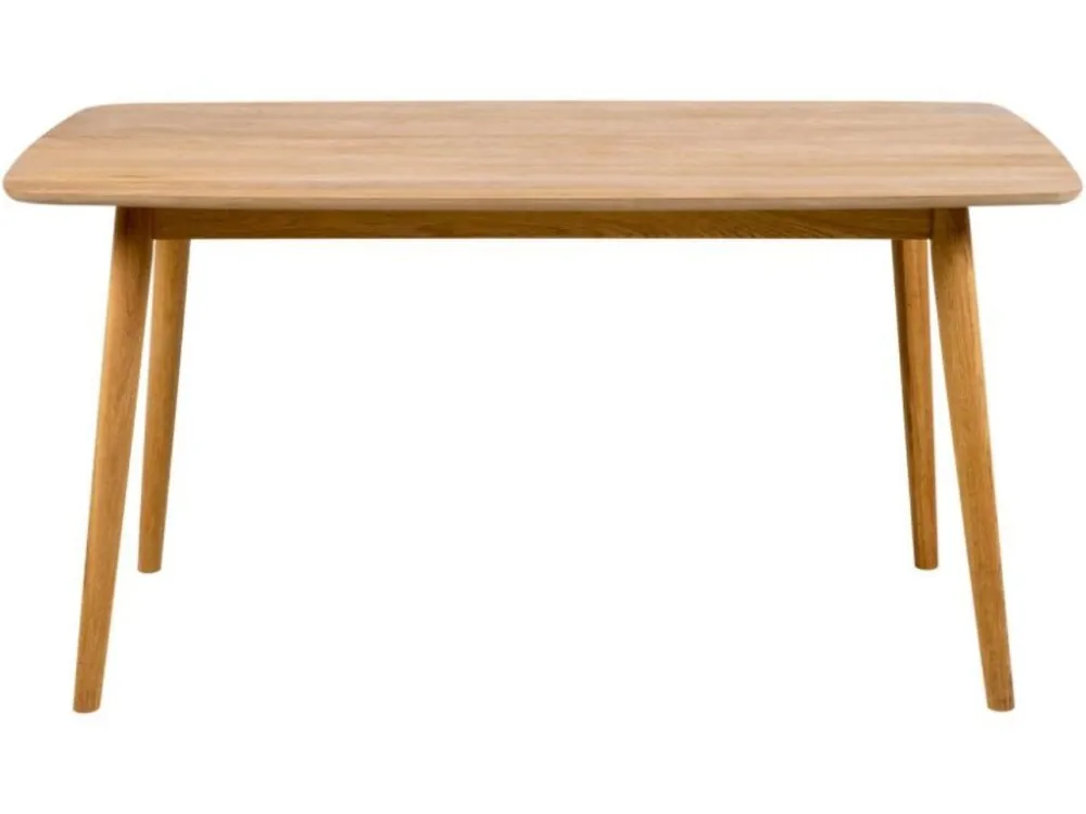 Oblíbený Přírodní dubový jídelní stůl Nagy 150 x 80 cm