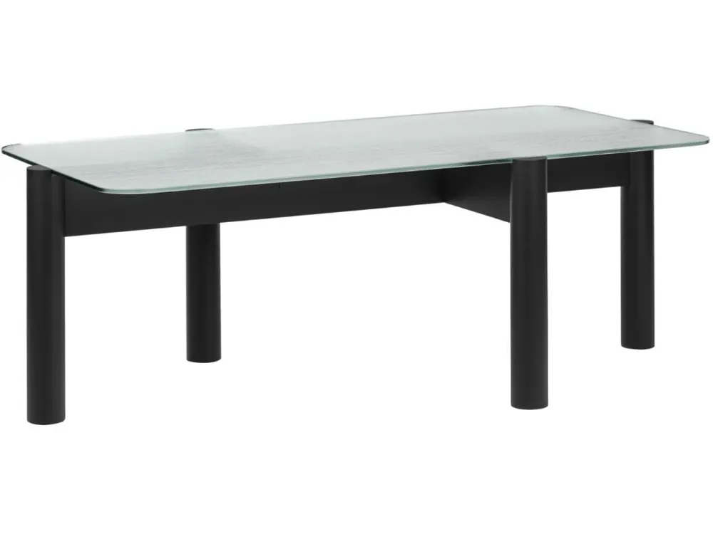 Skleněný konferenční stolek Kob 105 x 55 cm Vrácení Zdarma