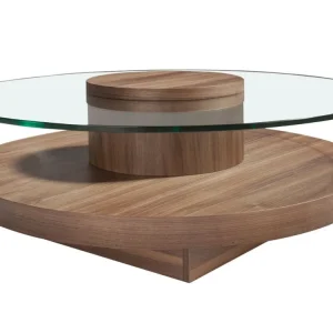Skleněný konferenční stolek No. 2052, 100 cm Vysoce Kvalitní