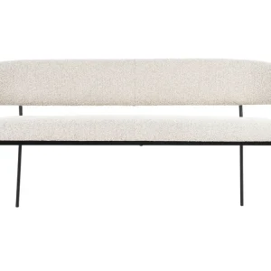 Nejprodávanější Světle béžová bouclé lavice Luka 160 cm