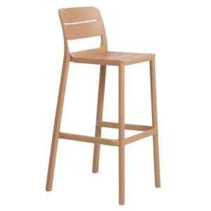 Světle hnědá plastová barová židle Cassia 76 cm Pouze Dnes