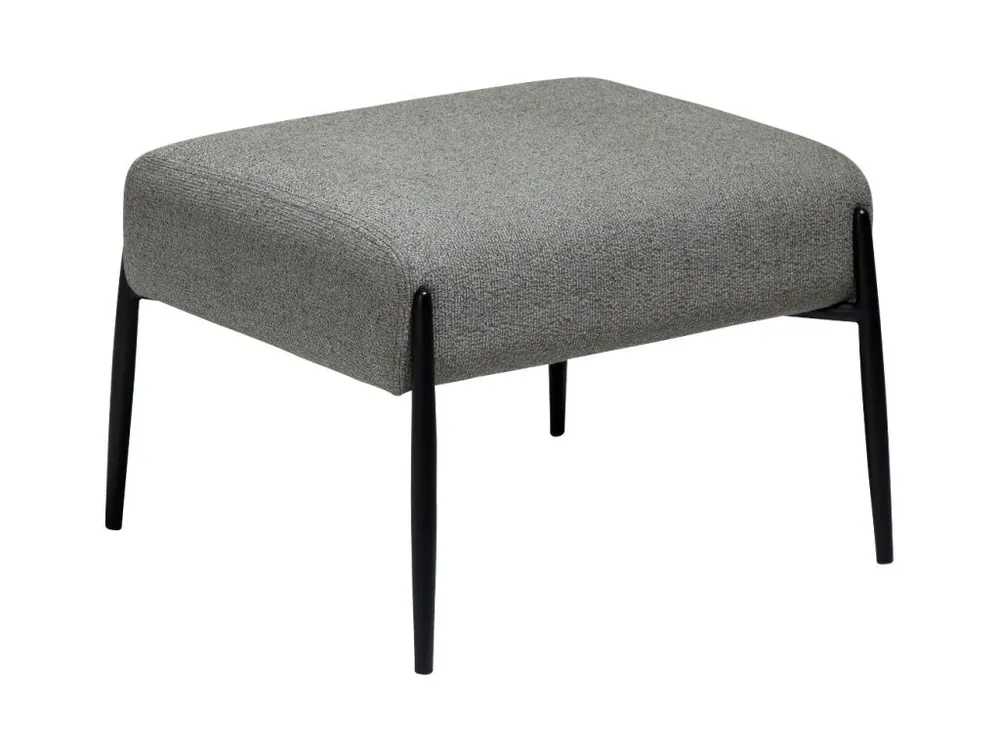 Šedá bouclé podnožka DAN-FORM Glam 55 x 51 cm Objednat Nyní