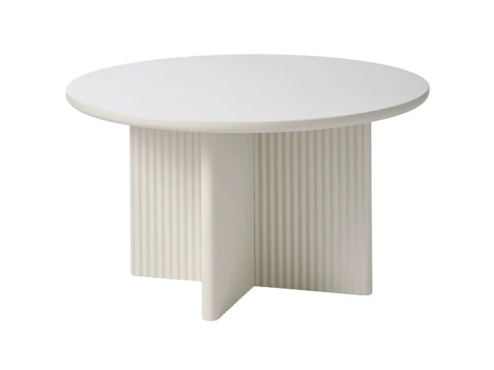 Top Prodej Šedý konferenční stolek Palma 80 cm