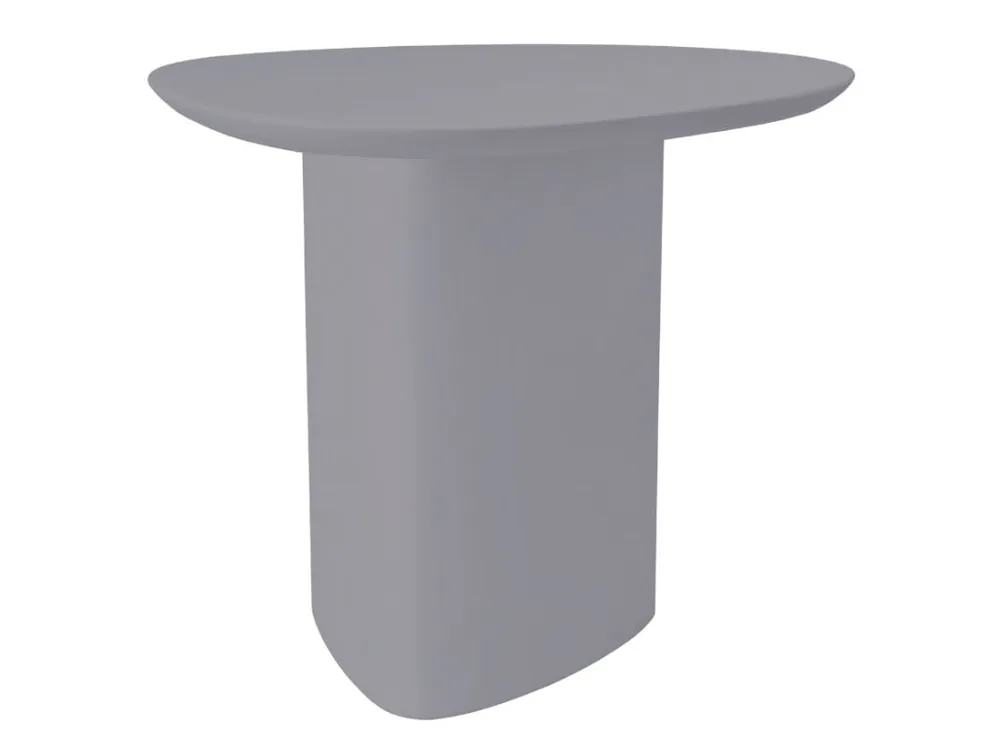 Koupit Online Šedý lakovaný odkládací stolek RAGABA CELLS 50 x 50 cm
