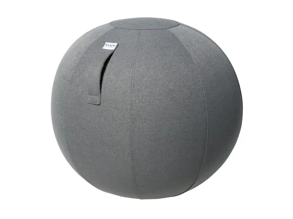 Pouze Dnes Šedý sedací / gymnastický míč VLUV SOVA Ø 65 cm