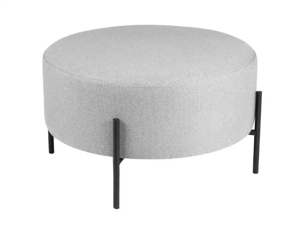 Šedý taburet Somcasa Camilo 60 cm Cenově Výhodný