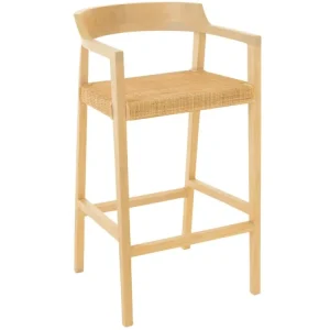 Tovární Cena Teaková barová židle J-line Talya 78 cm