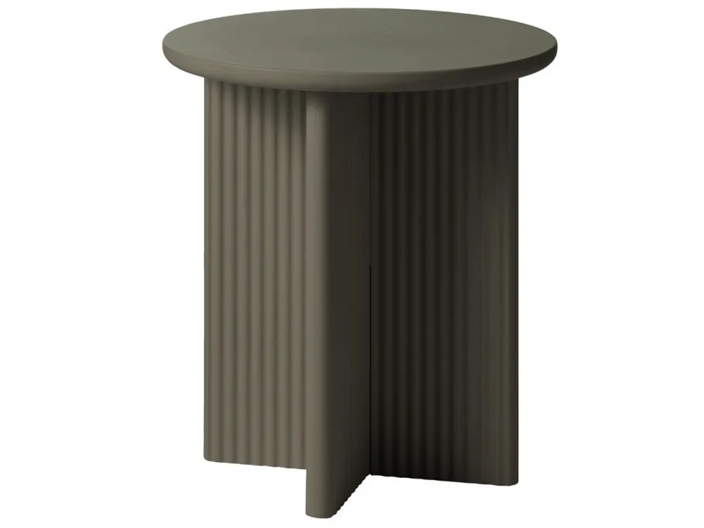 Kup Teď Zeleno-šedý odkládací stolek Palma 50 cm