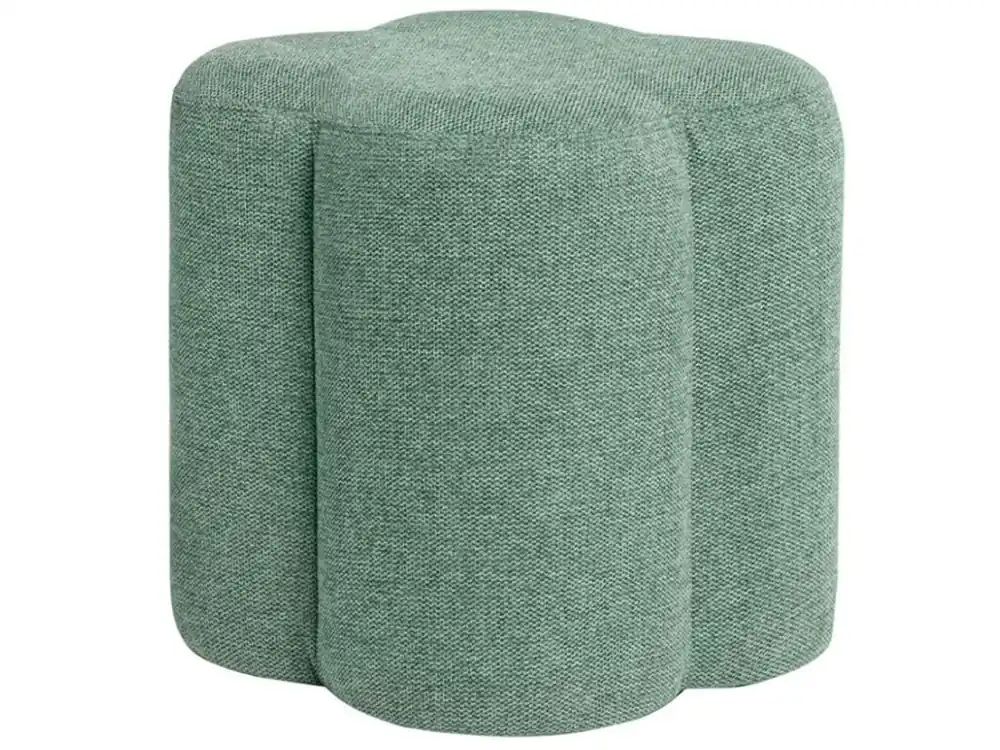 Zelený čalouněný taburet Somcasa Artur 36 x 36 cm Hit Sezóny
