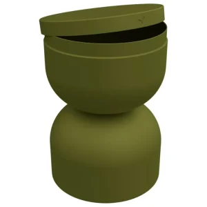 Ihned K Objednání Zelený hliníkový zahradní stolek Fermob Piapolo 32 cm - odstín pesto