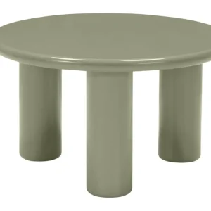 Značkový Zelený konferenční stolek Lecrel 60 cm
