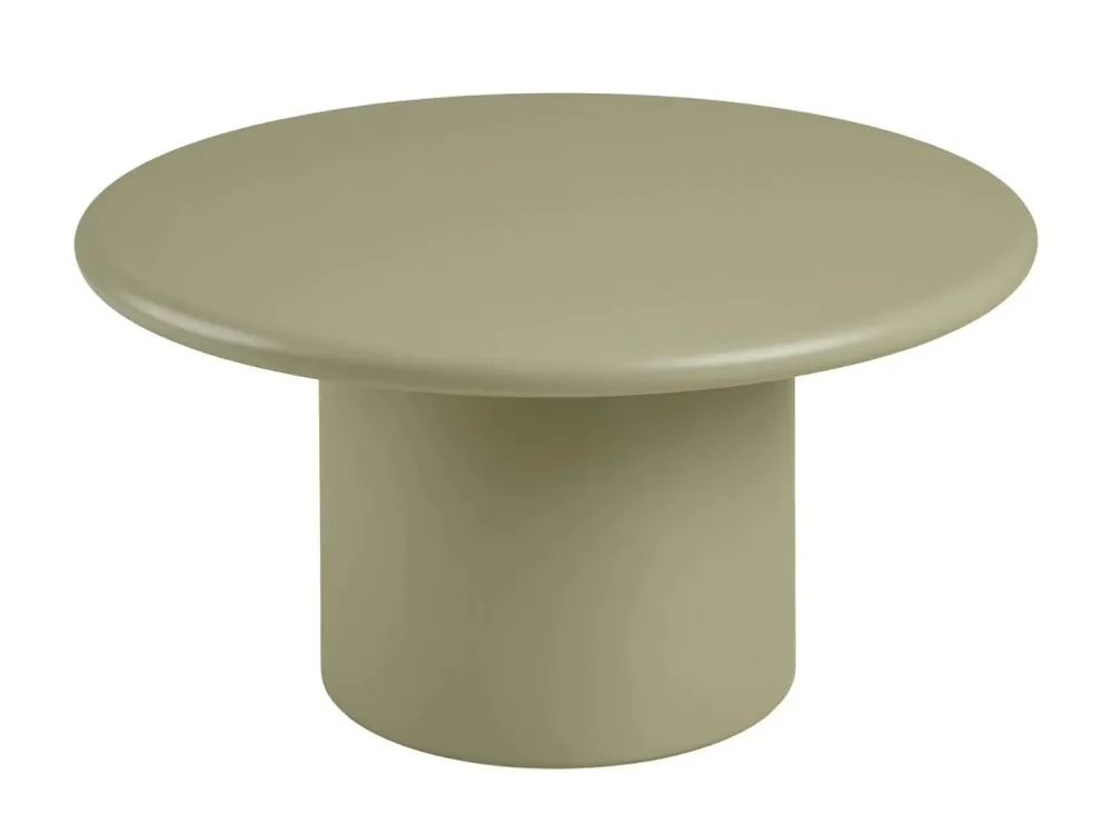 Zelený konferenční stolek Nagato 80 cm Bezpečná Platba