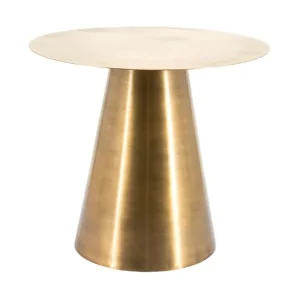 Zlatý kovový odkládací stolek Mastic 50 cm Originální
