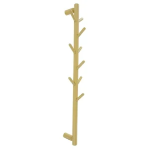 Žlutý nástěnný věšák EDDISON 100 cm Víkendová Akce
