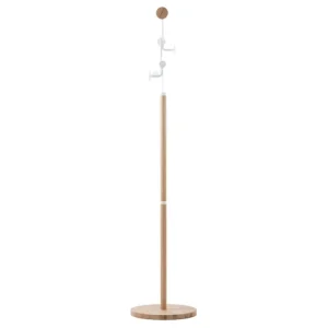 Autentický Bílý dubový věšák Hook 170 cm
