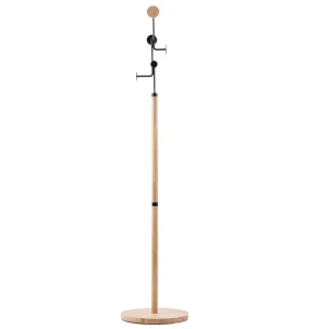 Černý dubový věšák Hook 170 cm Originální