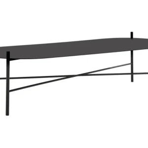Černý kovový konferenční stolek Toglan 115 x 50 cm Akce