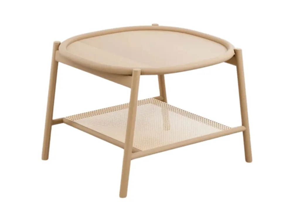 Dřevěný konferenční stolek Drum S 68 x 67 cm Pouze Dnes