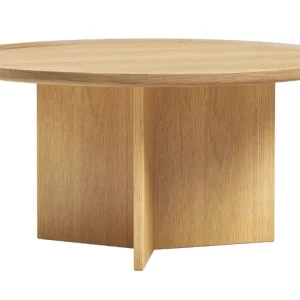 Dubový konferenční stolek Cala ⌀ 83 cm Značkový