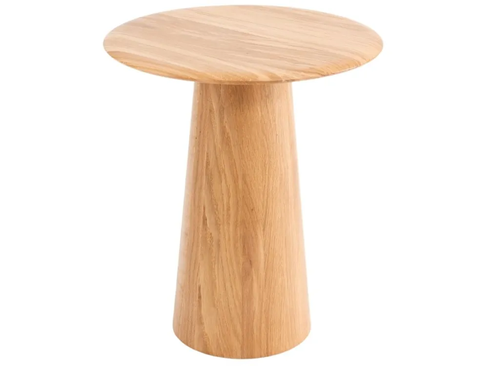 Nová Kolekce Dubový odkládací stolek Mushroom 40 cm