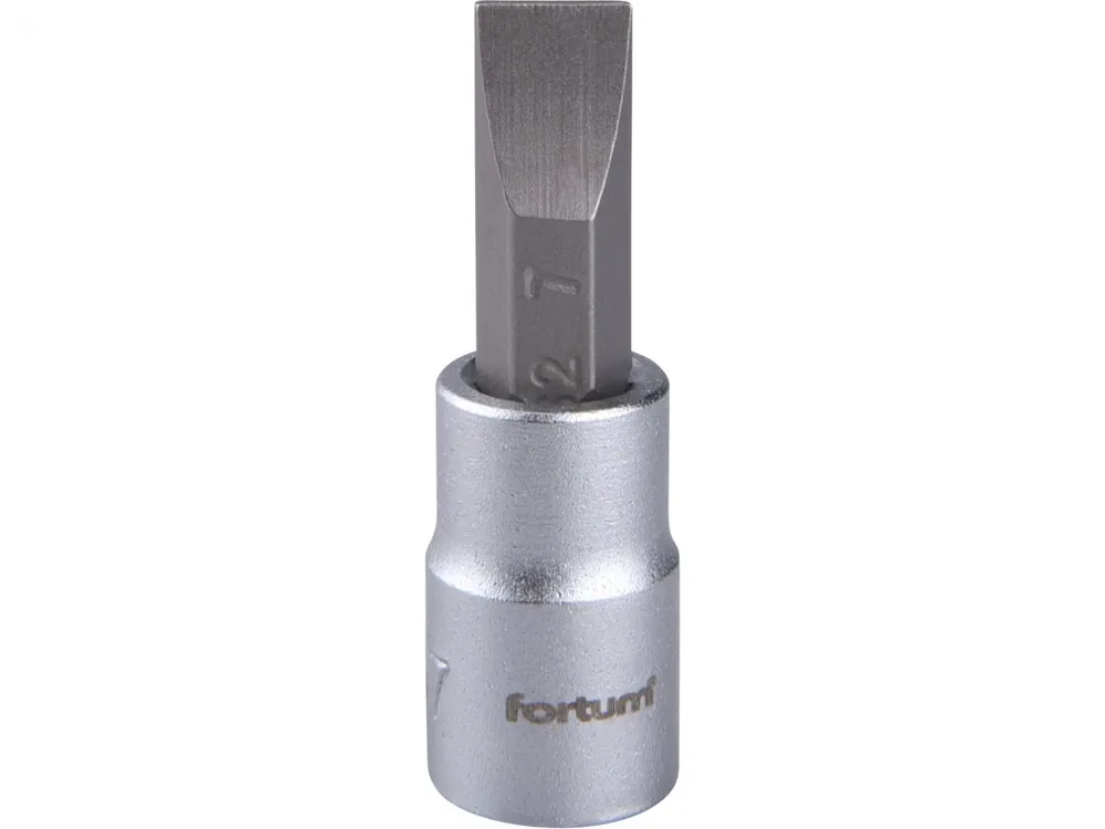 Poslední Šance Hlavice zástrčná 1/4" hrot plochý, 7mm, L 37mm