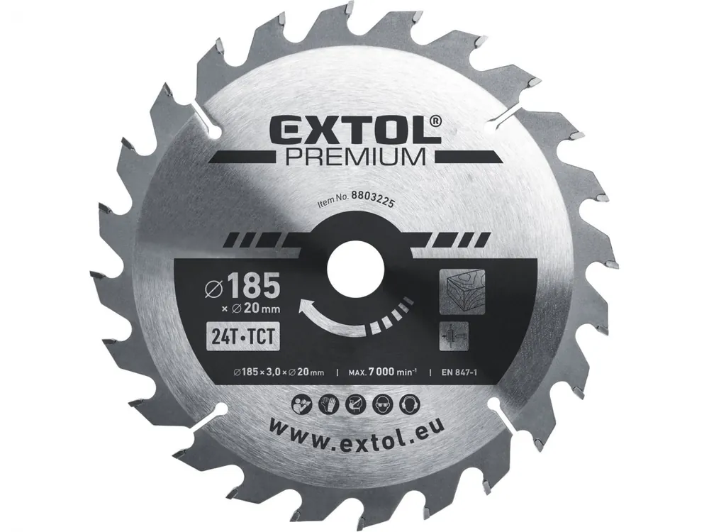Nejlepší Volba Kotouč pilový s SK plátky, O 185x3,0x20mm, 24T