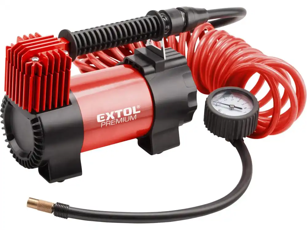 Kompresor auto 12V v tašce s příslušenstvím, 12V, 10,3bar CC 160 Vrácení Zdarma