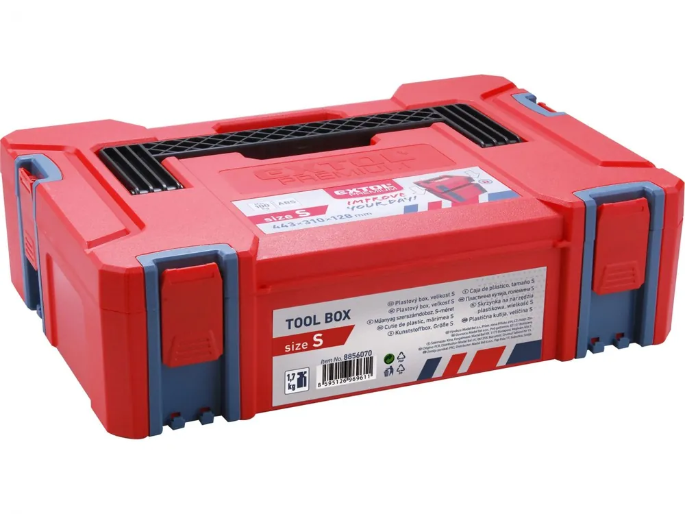 Box plastový, S velikost, vněj. rozměr 443x310x128mm Speciální Cena