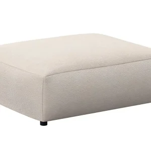 Krémově bílá čalouněná podnožka FLEXLUX LUCERA 104 x 82 cm Odeslání Ihned