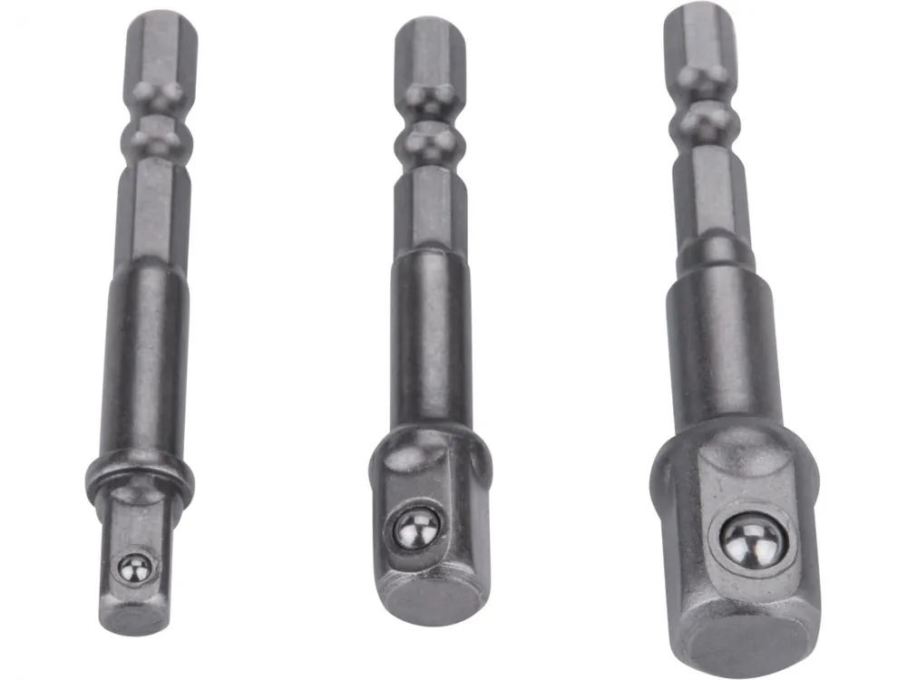 Značkový Adaptéry do vrtačky, 1/4"-3/8"-1/2"