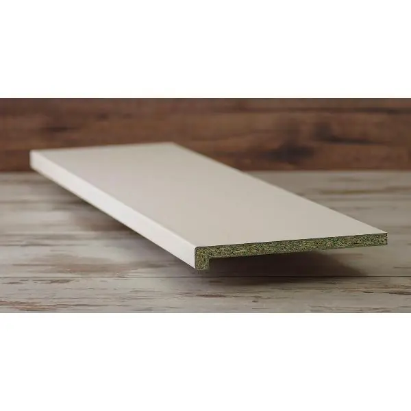 Top Prodej SOLIDO vnitřní parapet bílý s nosem, hloubka 250 mm