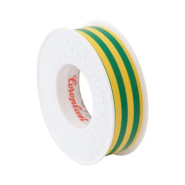 COROPLAST izolační páska 0,15x15mmx10m žlutá/zelená Dokud Zásoby Vydrží