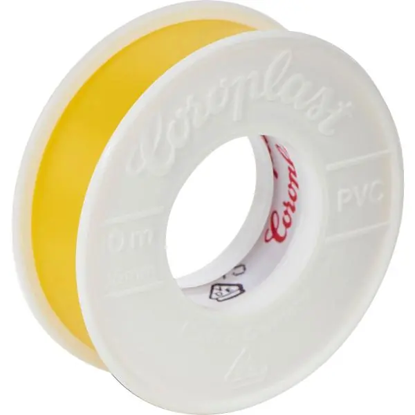 COROPLAST Izolační páska 0,10x15 mm x10 m žlutá Akce