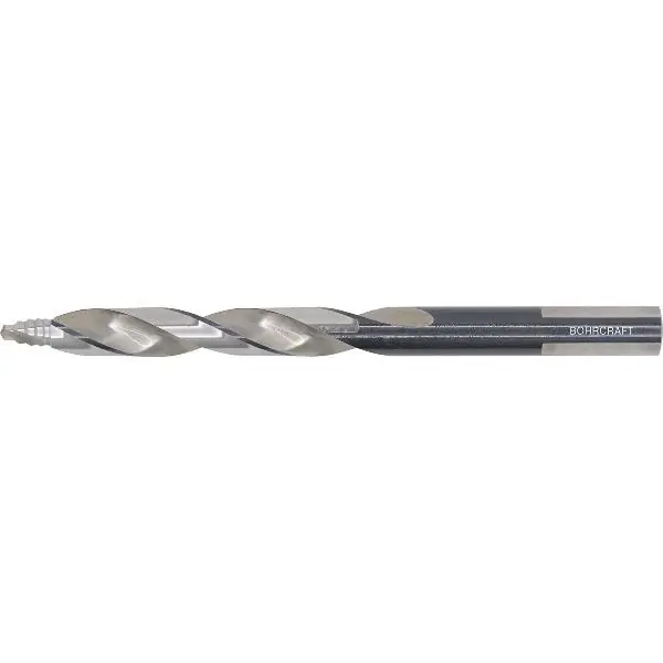 Must-Have BOHRCRAFT Spirálový vrták Turbo Step HSS-G, třípovrchová hřídel ø 4,0 × 75 mm