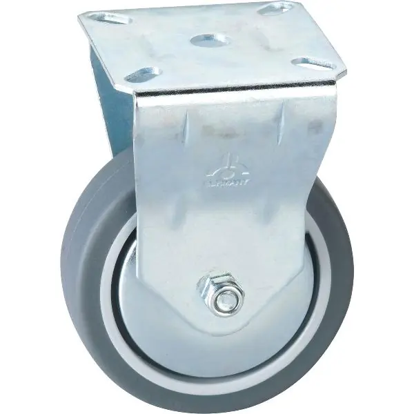 Zlevněný Kolečko pevné TPE protivláknový kryt 75 mm 60 kg