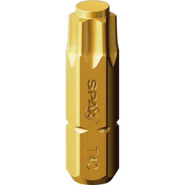 SPAX bit T-Star 1/4" šestihran T40/25 mm s čepem, obsah 5 ks Nakupujte Hned